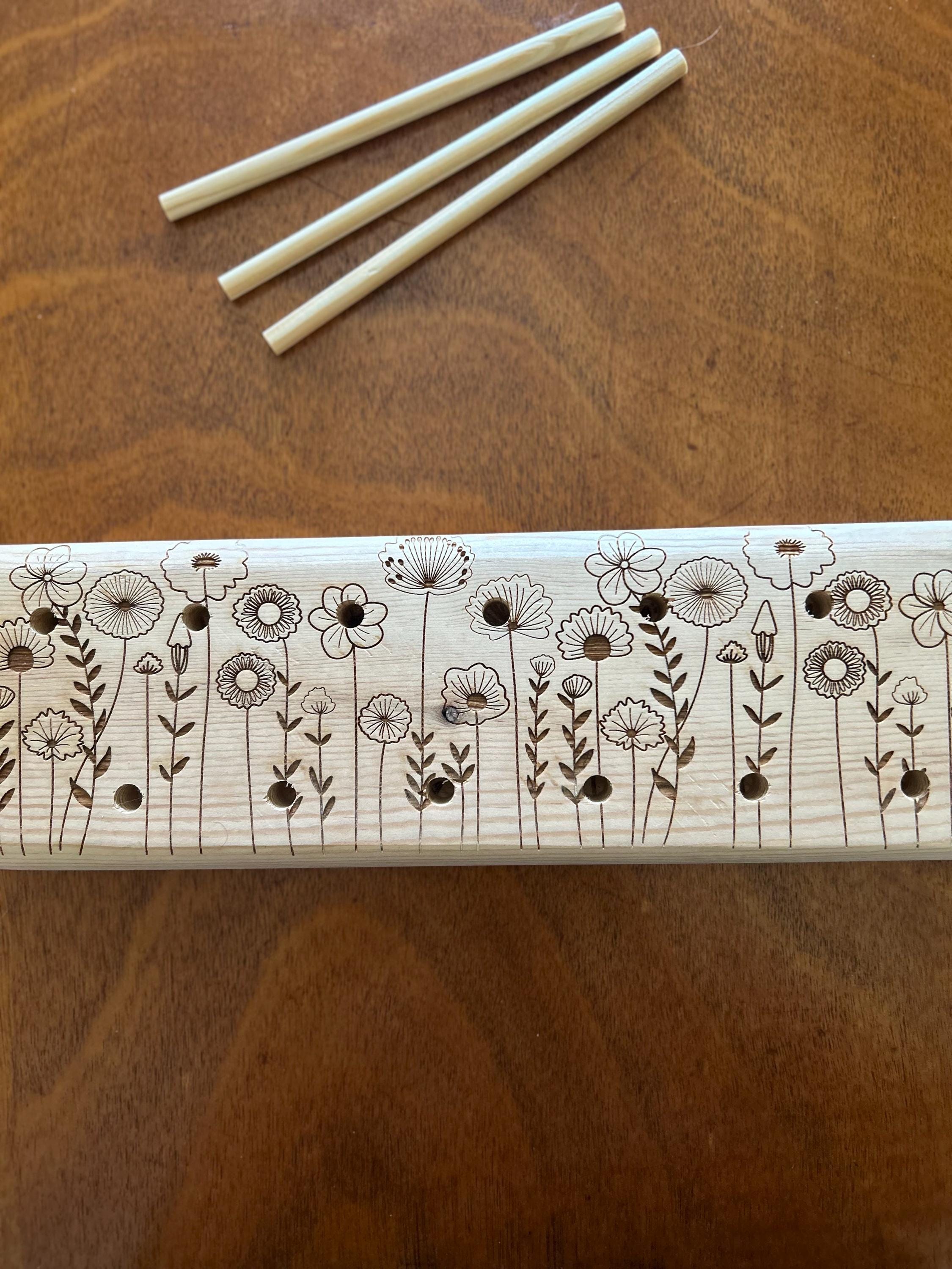 Personalized Yarn Bobbin Holder: Knitting Crochet Colorwork Organizer