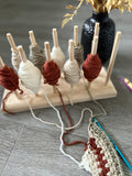 Yarn Bobbin Holder: Knitting & Crochet Colorwork