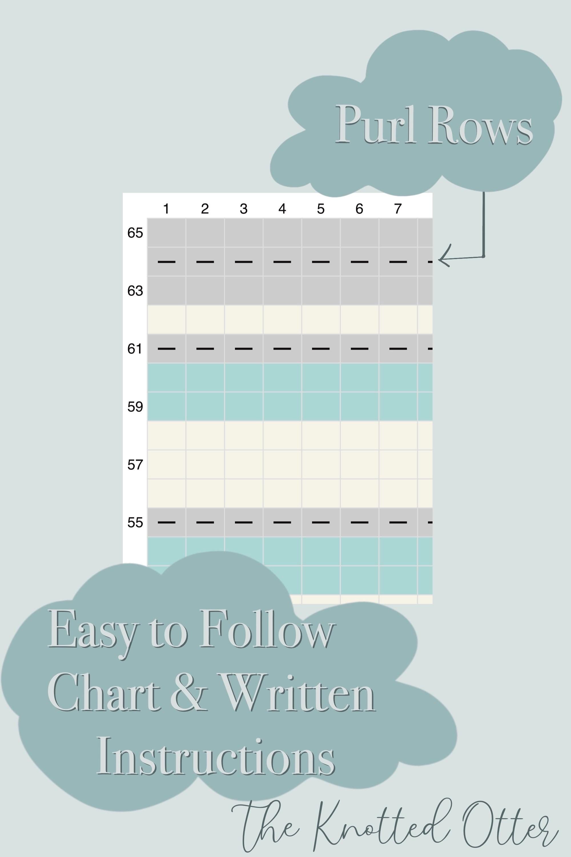 Finger Knitting Pattern - Clouds in Summer Child Size (PDF File Only) - Chunky Blanket Pattern