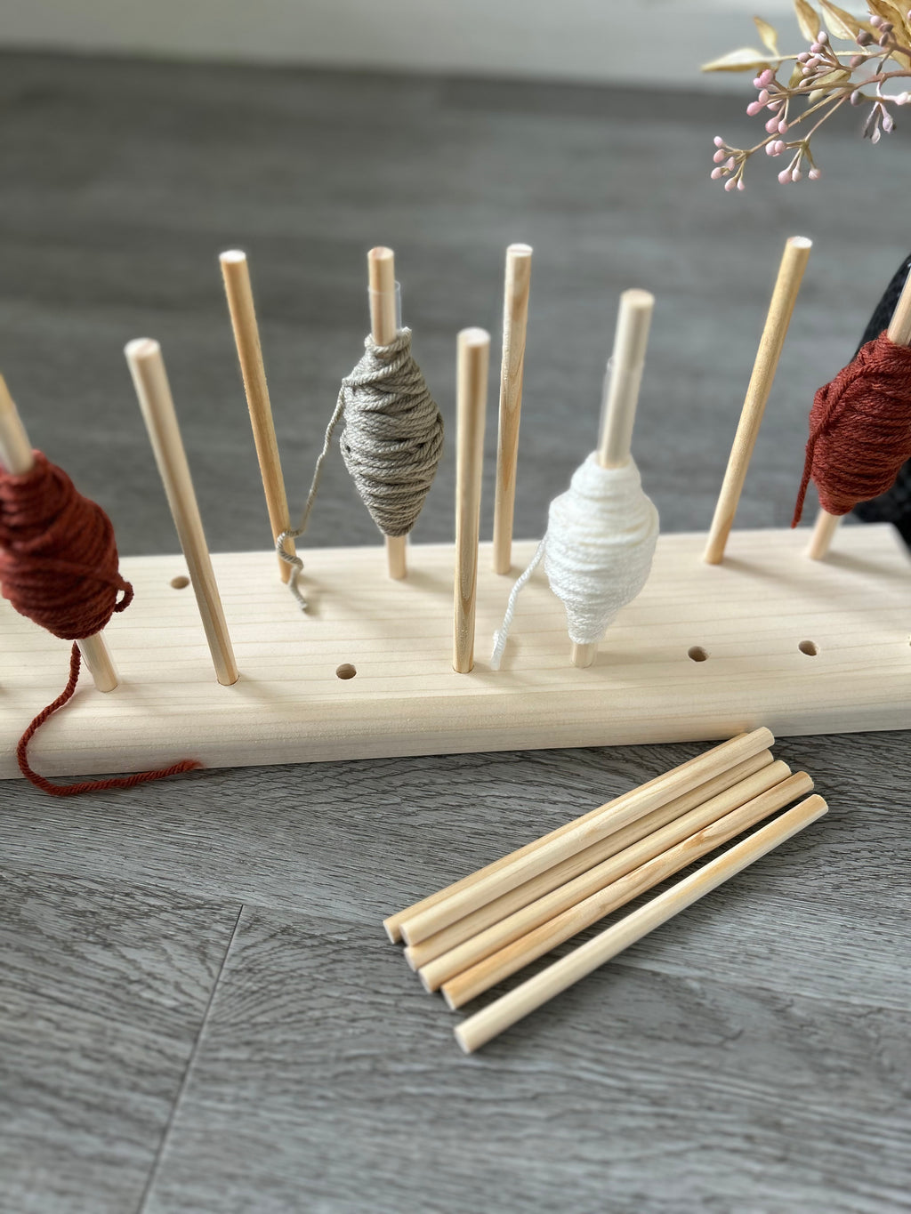 Yarn Bobbin Holder: Knitting & Crochet Colorwork