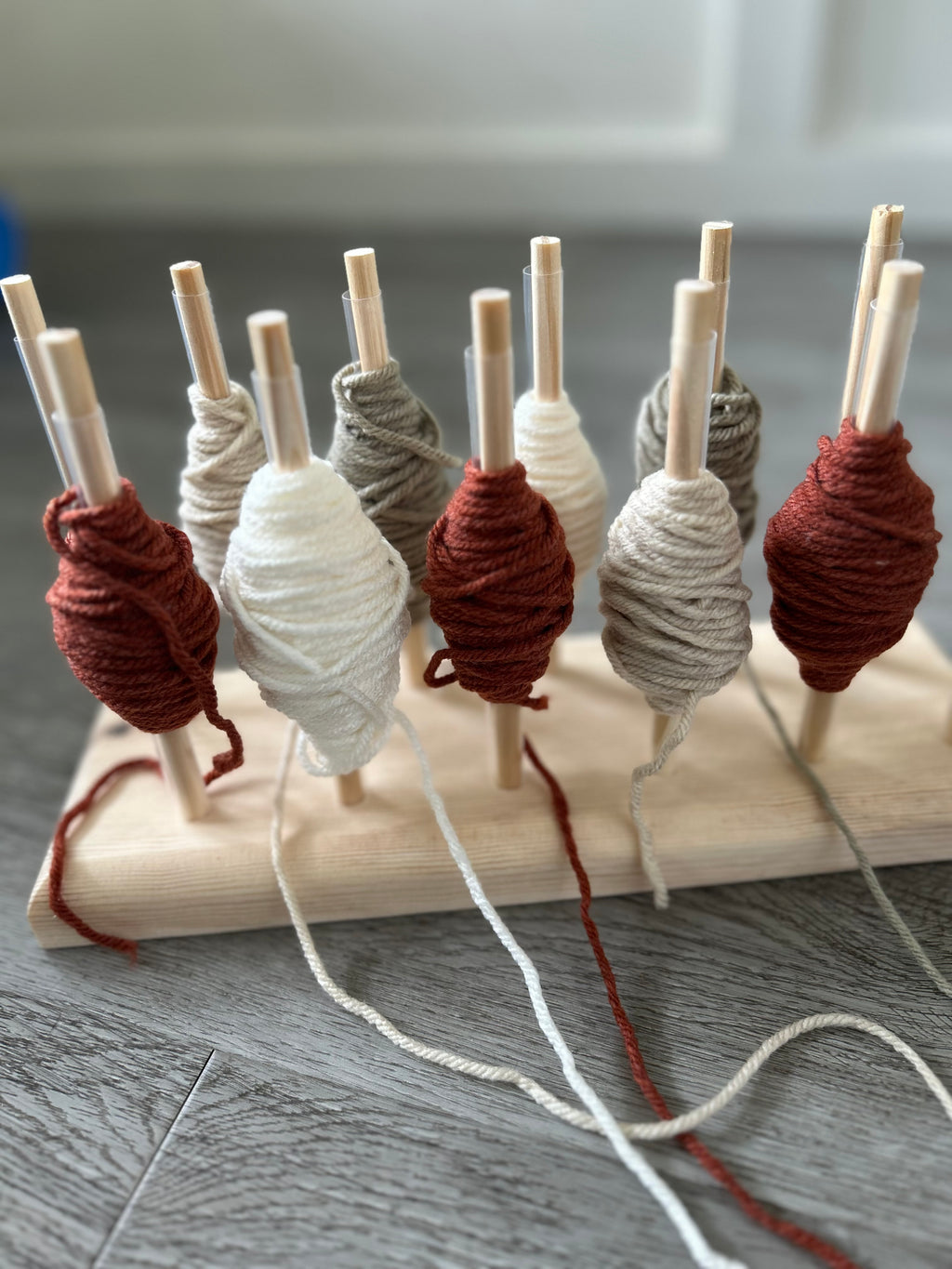 Yarn Bobbin Holder: Knitting & Crochet Colorwork