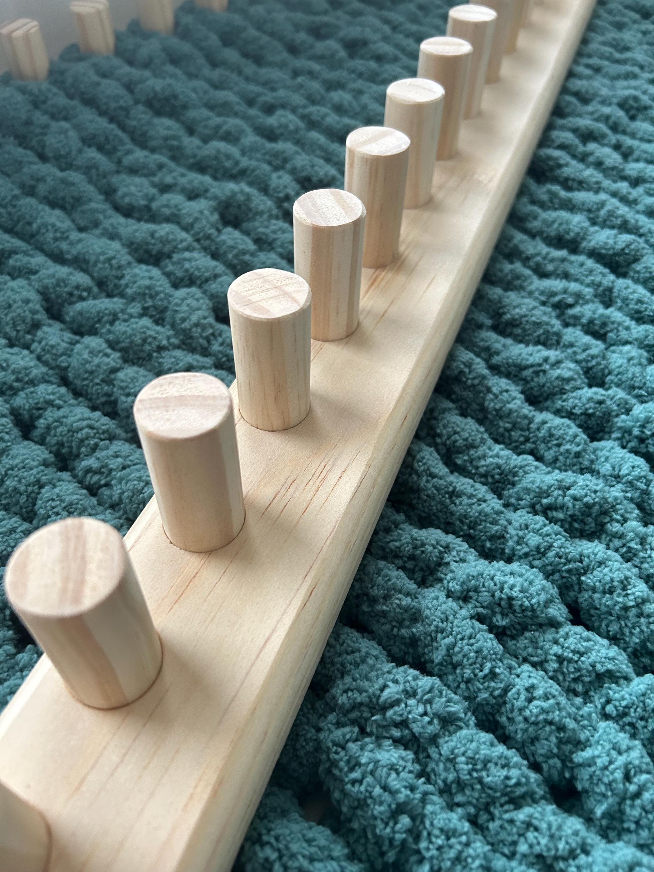 Loom Lock for THE KNOTTED OTTER Chunky Blanket Loom