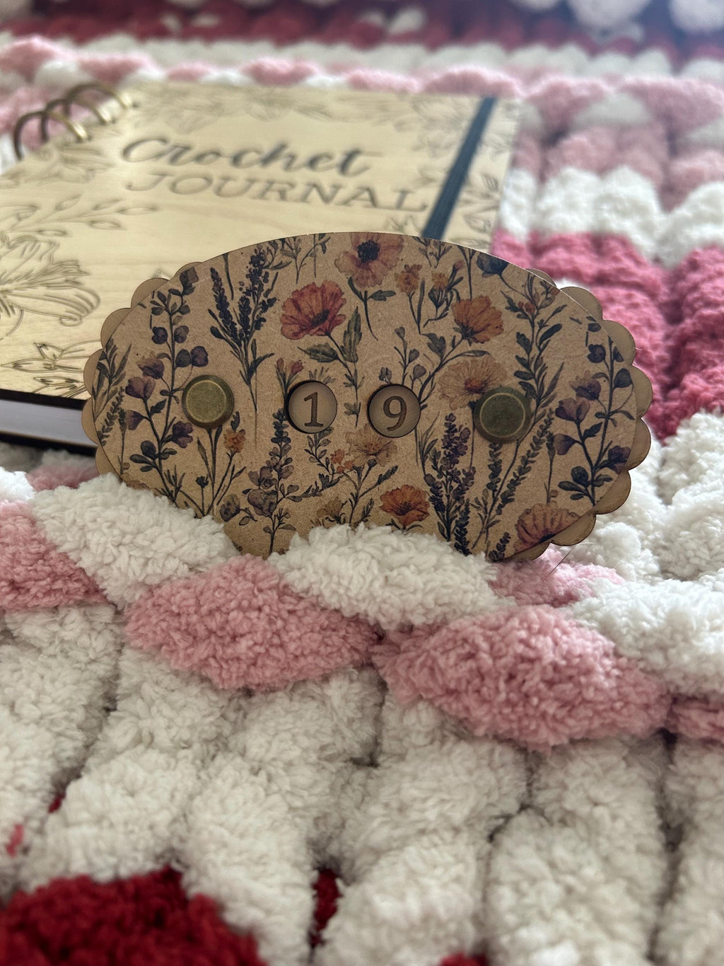 Row Counter for Knitting and Crochet Wildflowers