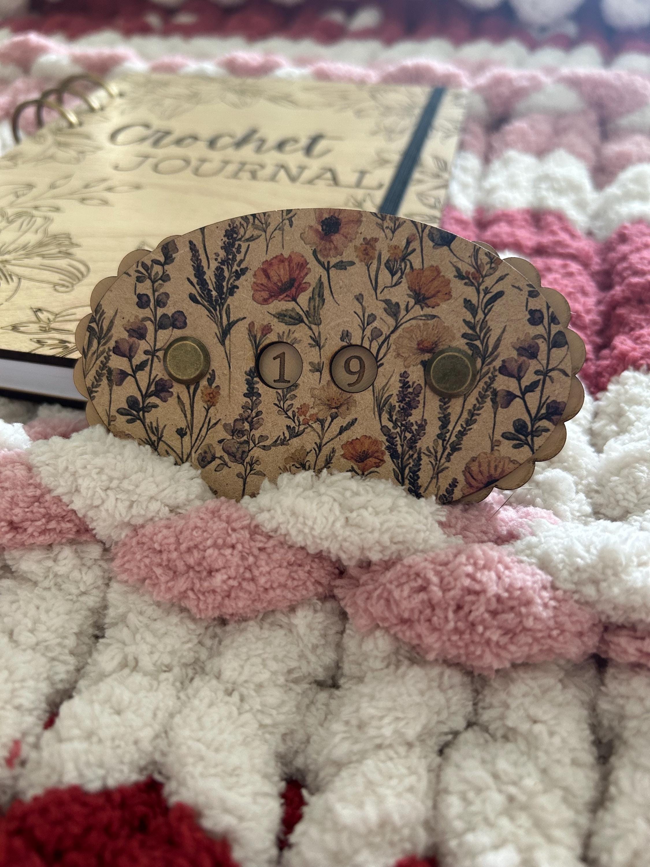 Row Counter for Knitting and Crochet Wildflowers