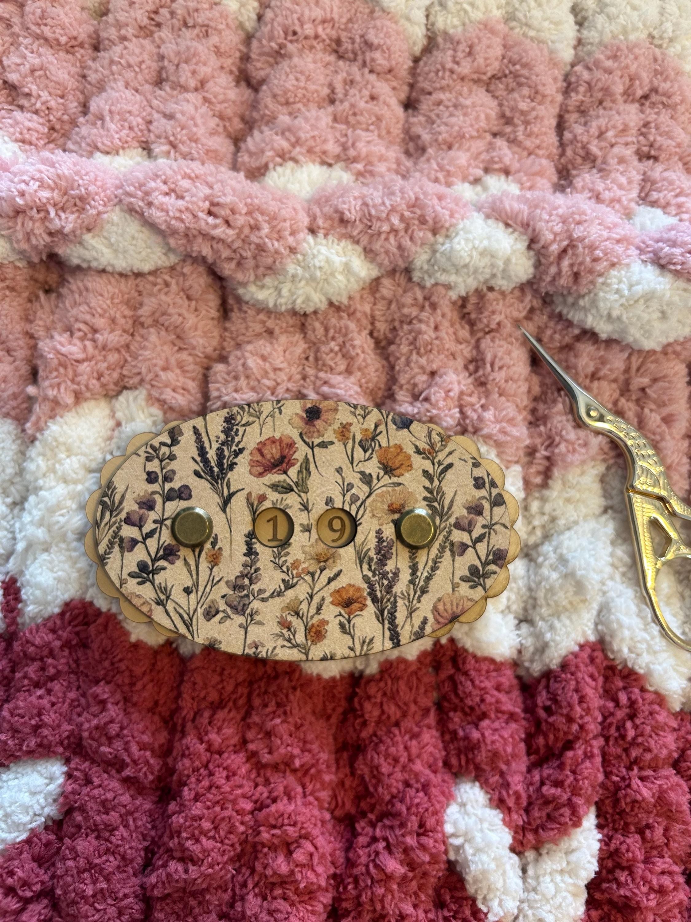 Row Counter for Knitting and Crochet Wildflowers