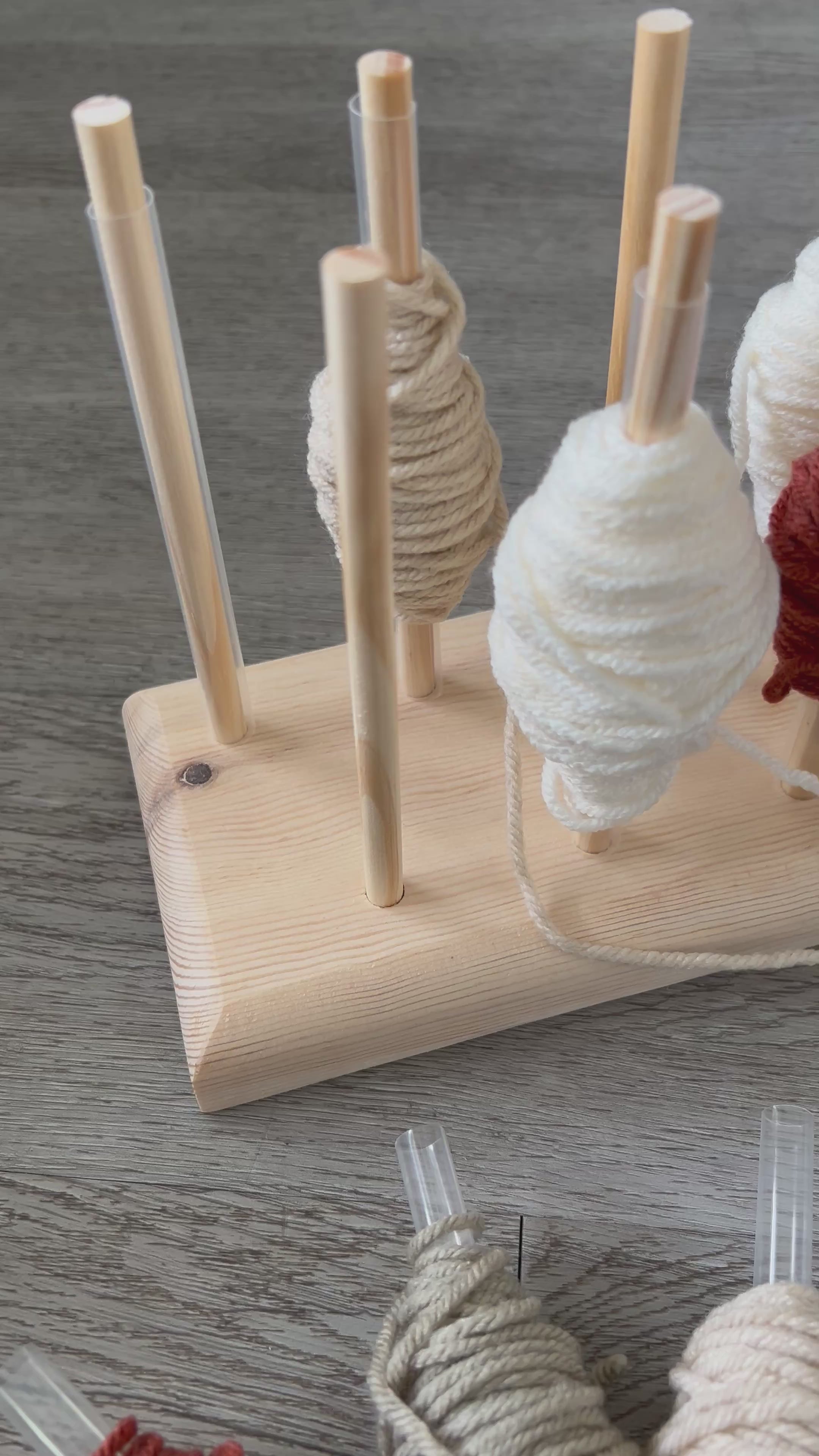 Yarn Bobbin Holder: Knitting & Crochet Colorwork